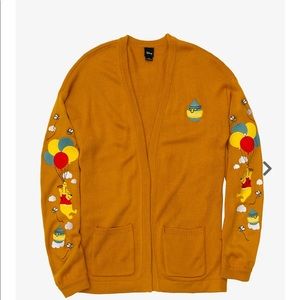 The Pooh Balloon Ride Oversized Open Cardigan